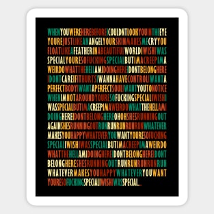 Creep - RadioHead Sticker